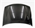 1990-1993 Honda Accord 2Cr-4Dr Oem Style Carbon Fiber Hood