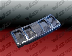 1990-1996 Nissan 300Zx 22+2 Invader Carbon Fiber Front Center Grill