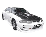 1995-1998 Nissan Skyline R33 Gtr 2Dr Invader Front Bumper ( veilside )