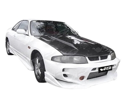 1995-1998 Nissan Skyline R33 Gtr 2Dr Invader Front Bumper ( veilside )