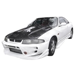 1995-1998 Nissan Skyline R33 Gtr 2Dr Invader Side Skirts ( veilside style )