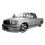 1995-2004 Toyota Tacoma 2Dr X-Cab Techno R Side Skirts 4Pc