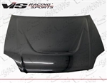 Carbon Fiber Hood JS Style for Honda Civic 2DR & 4DR 96-98