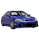 1996-1998 Honda Civic 2Dr4DrHb Techno R Front Bumper ( mugen style )
