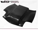 Carbon Fiber Hood Cowl Induction Style for Chevrolet Corvette 2DR 97-04