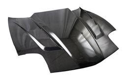 Carbon Fiber Hood SCV Style for Chevrolet Corvette 2DR 97-04