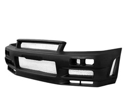 1999-2004 Nissan Skyline R34 Gtr 2Dr Techno R Front Bumper Nismo style
