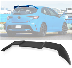 19-22 Toyota Corolla 4DR Hatchback Roof Spoiler Unpainted Black