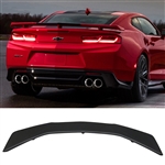 16-23 Camaro ZL1 Style Trunk Spoiler Rear Lid ABS Unpainted