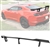 16-23 Chevy Camaro ZL1 1LE Style ABS Unpainted Black Trunk Spoiler