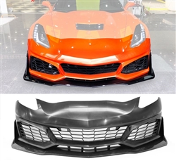 14-19 Chevy Corvette C7 PP Front Bumper Conversion Kits Upgrade To 2019 ZR1