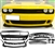 15-20 Dodge Challenger Front Bumper w/ Grille + HC Style Lip Unpainted PP