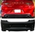 15-22 Dodge Charger Rear Bumper Cover Conversion-PP Polypropylene