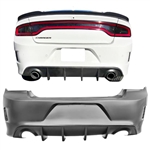 15-22 Dodge Charger PP Rear Bumper Conversion Diffuser Lip