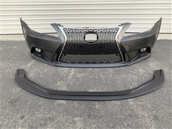 06-13 Lexus IS250 & IS350 F-Sport Front Bumper Conversion from 2IS to 3IS with PP Lip