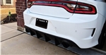 15-17 Dodge Charger SRT OE Style Rear Lip Bumper Valance Diffuser PP