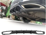 2013-2019 Lexus GS Series Rear Bumper Lip Diffuser 3 Fins Unpainted PP