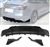 2017-2024 Tesla Model 3 Rear Diffuser with Aprons IK Style 3PC