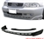 1996-2001 Audi A4 B5 Type A Front Bumper Lip - PU