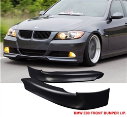 Fits BMW E90 05-08 328 325 335 3-Series PP Front Bumper Lip Spoiler Splitter