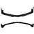 Fits 10-15 Chevrolet Camaro ZL1 MB Style Front Bumper Lip Black Primer PP