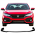 17-20 Honda Civic Si Hatchback 5Dr Type R Style Front Bumper Lip Unpainted