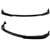 19-20 Honda Civic IKON Style Front Bumper Lip 3Pcs Matte Black