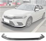 2022-2023 Honda Civic RS Style Front Bumper Lip PP - Matte Black