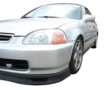 96-98 Honda Civic 2/3dr Front Bumper Lip Spoon Style (PU)