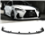 17-20 Lexus IS AR Style Front Bumper Lip Matte Black - PP