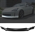 03-05 Nissan 350Z ING-S Style Front Bumper Lip Spoiler Unpainted Black PU