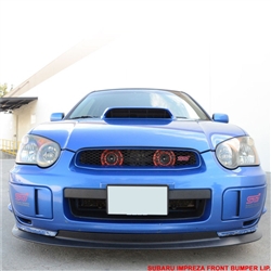 Fits 04-05 Subaru Impreza WRX V-Limted Sti Front Bumper Lip Spoiler PP