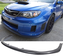 11-14 Subaru Impreza WRX STI CS1 Style Front Bumper Lip Spoiler Urethane PU