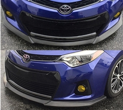 Fits 14-16 Toyota Corolla Type S GT Front Bumper Lip Chin Spoiler - PU Urethane