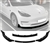2017-2023 Tesla Model 3 4PC Front Bumper Lip