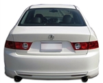 04-05 Acura TSX Sedan OE Style Rear Bumper Lip PU ( aspec style )