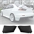 2008-2015 Mitsubishi Lancer EVO Style Unpainted Rear Bumper Aprons PU
