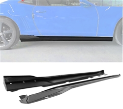 16-23 Chevy Camaro Rocker Style Side Skirts Lip Carbon Fiber Print 4PCS PP