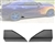 15-23 Ford Mustang Side Skirt Rocker Panel Rear Winglet Splitters Apron 2PC