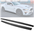 15-23 Ford Mustang Side Skirts Extension OE Textured Black PP