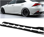 14-20 LEXUS IS250 IS300 IS350 AR SIDE SKIRTS MATTE BLACK - PP