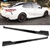 2018-2022 Toyota Camry TRD  carbon fiber Style Side Skirts Rocker Panel PP 4PC