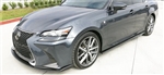 2013-2015 Lexus GS F Sport WD Style Matte Black Side Skirt Panel PP ( wald style )