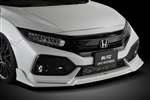 2016-Present Honda civic hatchback (FK7) Blitz Front Lip (Unpainted)
