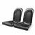 Carbon fiber rear seat panels for 2009-2024 Nissan GT-R