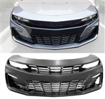 19-23 Chevrolet Camaro 19 SS Style Unpainted Front Bumper Cover Conversion