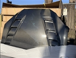 09-10 HYUNDAI GENESIS 2DR JS STYLE CARBON FIBER HOOD