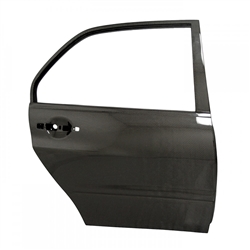OEM-STYLE CARBON FIBER DOORS FOR 2003-2006 MITSUBISHI LANCER  EVO - REAR
