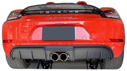 17-23 PORSCHE 718 CAYMAN GT4 / BOXSTER SPYDER GT4-STYLE REPLACMENT REAR DIFFUSER