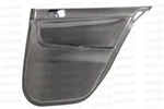 CARBON FIBRE REAR DOOR PANELS FOR 2008-2013 MITSUBISHI LANCER EVO X